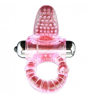 SWEET ABS 10 RITMOS RING ANILLO PENE VIBRADOR ROSA