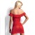 OBSESSIVE DIAMOND CHEMISE ROJO S/M