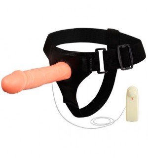 BAILE HARNESS PASSIONATE HUECO VIBRADOR 18CM