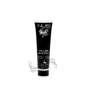 NUEI INLUBE LUBRICANTE SILICONA 100ML + 1 ACEITE MASAJE E.CALOR FRESA O SANDIA