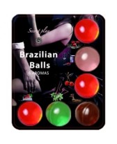 SECRET PLAY SET 6 BRAZILIAN BALLS FRUTAS