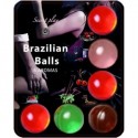 SECRET PLAY SET 6 BRAZILIAN BALLS FRUTAS