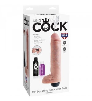 KING COCK PENE REALISTICO EYACULADOR NATURAL 25.4cm