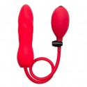 OUCH PLUG INFLABLE SILICONA TWIST ROJO