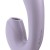 SUNRAY SATISFYER ESTIMULADOR Y VIBRADOR - VIOLETA