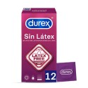 DUREX PRESERVATIVOS SIN LATEX 12 UDS