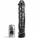 DILDO GIGANTE FISTING  ALL BLACK SUAVE 32 CM