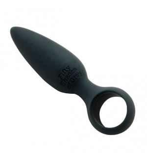 FIFTY SHADES OF GREY  SILICONE BUTT PLUG 10.8CM