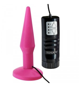 TOY JOY PLUG ANAL VIBRATORIO ROSA