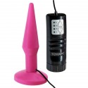 TOY JOY PLUG ANAL VIBRATORIO ROSA