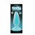 PLUG ANAL LUMINESCENTE MEDIUM AZUL 12.7 CM