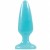 PLUG ANAL LUMINESCENTE MEDIUM AZUL 12.7 CM