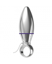 MLCREATION INTENSE POTENTE VIBRADOR USB  RECARGABLE METAL/LILA