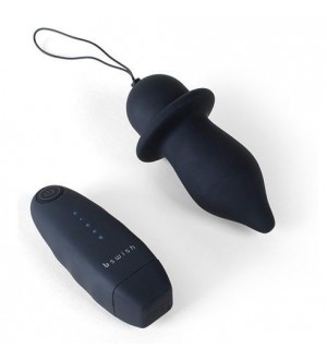 B SWISH BFILLED CLASSIC PLUG ANAL REMOTE CONTROL BLACK