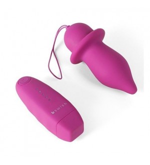 B SWISH BFILLED CLASSIC PLUG ANAL REMOTE CONTROL PINK