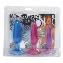 KIT DILATADOR 3 PLUG ANAL COLORES