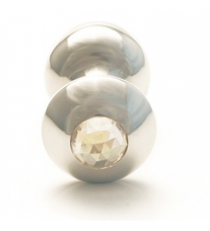 ROSEBUDS CRISTAL SWAROVSKI PLUG ANAL ACERO 43 X 25MM GOLDEN SHADOW