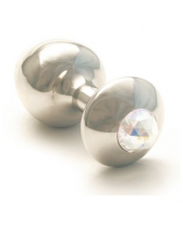 ROSEBUDS CRISTAL SWAROVSKI PLUG ANAL ACERO 43 X 25MM AURORE BOREALE