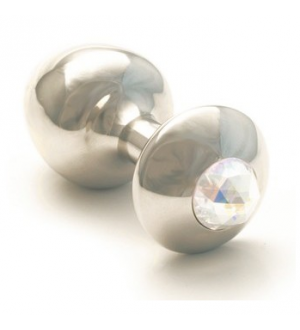 ROSEBUDS CRISTAL SWAROVSKI PLUG ANAL ACERO 43 X 25MM AURORE BOREALE