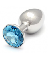 ROSEBUDS SWAROVSKI ANAL ACERO 461 X 30MM  CRISTAL AQUAMARINE