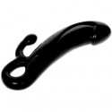 DILDO ESTIMULADOR DE PROSTATA DE SILICONA NEGRO