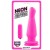 NEON PLUG ANAL VIBRADOR ROSA 13.42CM