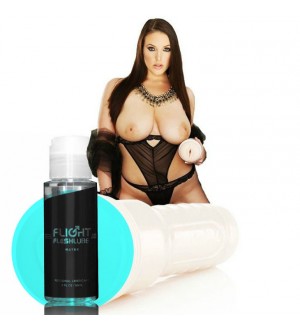 FLESHLIGHT GIRLS VAGINA ANGELA WHITE  LOTUS  + 1 LUBRICANTE GRATIS 50ML