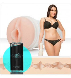 FLESHLIGHT GIRLS -VALENTINA NAPPI DORCEL + 1 LUBRICANTE GRATIS 50ML