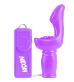 NEON SEXY SNUGGLER VIBRADOR  LILA