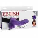 FETISH FANTASY SERIES 7" ARNES CON TESTICULOS HUECO MAN 17.8 CM LILA