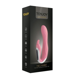 TOYJOY ESTIMULADOR NEO RABBIT VIBE ROSA