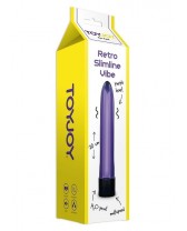 CLASSIC JOY SLIMLINE VIBRATOR PURPLE HEART