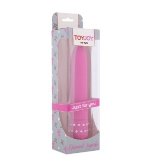 TOYJOY SUPERVE VIBRADOR ROSA CON DIAMANTES