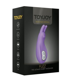 TOYJOY ESTIMULADOR FUZZ CONEJITO MORADO