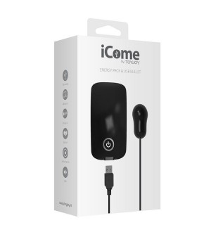 ICOME ENERGY PACK BALA VIBRADORA USB NEGRO