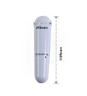 BAILE VIBRATOR BULLET BLANCO 10.4CM