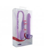 SEVENCREATIONS VIBRADOR LILA INFLABLE 100% SILICONA