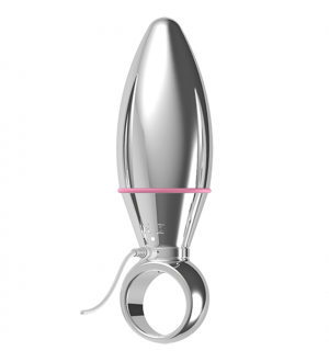 MLCREATION INTENSE POTENTE VIBRADOR USB  RECARGABLE METAL/ROSA