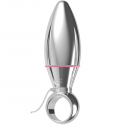 MLCREATION INTENSE POTENTE VIBRADOR USB  RECARGABLE METAL/ROSA