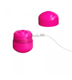 ML CREATION  CUTE BULLET POTENTE VIBRADOR RECARGABLE USB ROSA