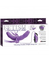 FETISH ELITE DOUBLE DELIGHT ARNES VIBRADOR LILA 11.5CM