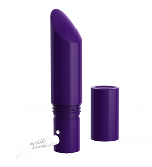 ML CREATION  LOVE BULLET USB RECARGABLE POTENTE LILA