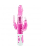 BAILE PRETTY BUNNY TRIPLE VIBRADOR ROTADOR