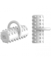 ML CREATION POTENTE DEDAL VIBRADOR RECARGABLE BLANCO