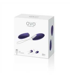 OVO R1 EGG REMOTE CONTROL RECHARGEABLE LILAC