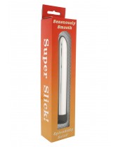 SEVENCREATIONS SLICK VIBRATOR SILVER VIBRATOR MULTI-SPEED