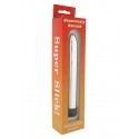 SEVENCREATIONS SLICK VIBRATOR SILVER VIBRATOR MULTI-SPEED