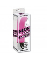 NEON JR G-SPOT SOFTEES VIBRADOR PUNTO G ROSA