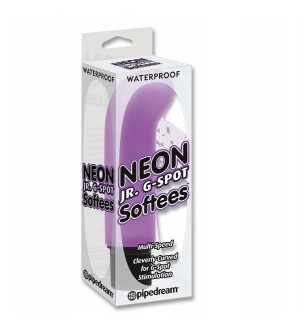 NEON JR G-SPOT SOFTEES VIBRADOR PUNTO G LILA