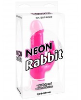 NEON RABBIT VIBE VIBRADOR ROSA